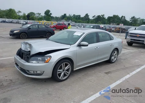 2015 Volkswagen Passat 2.0L Tdi Sel Premium from USA, damaged, VIN 1VWCV7A3XFC046262